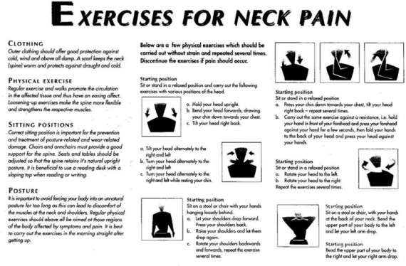 Neck Pain Exercises